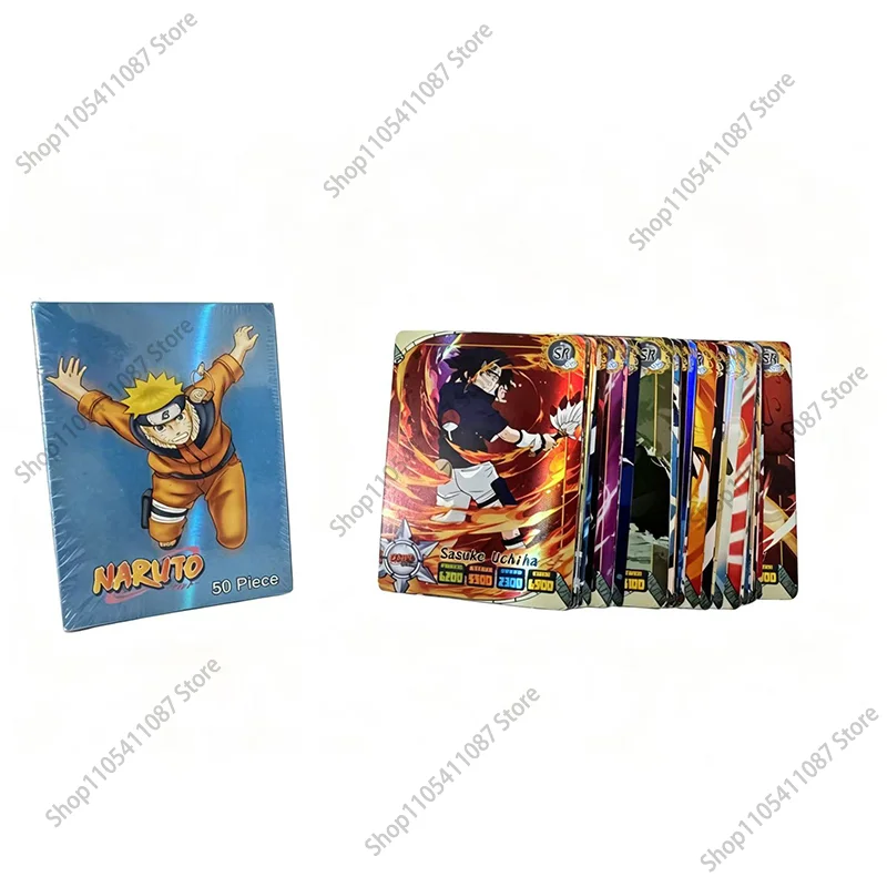Board Game Naruto - **50 Cartas Naruto em Inglês, Caixa