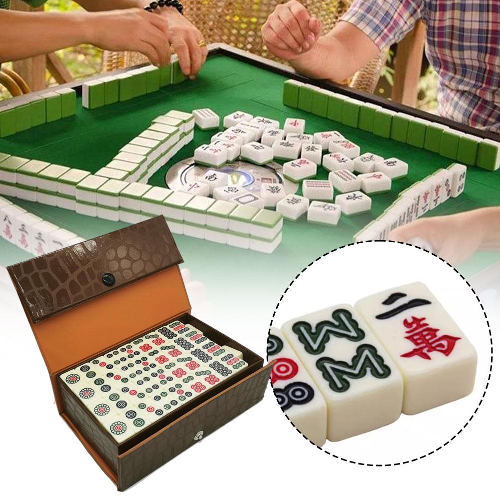 Board Game Mahjong - Mini Peças de Mahjong Chinês 20MM,