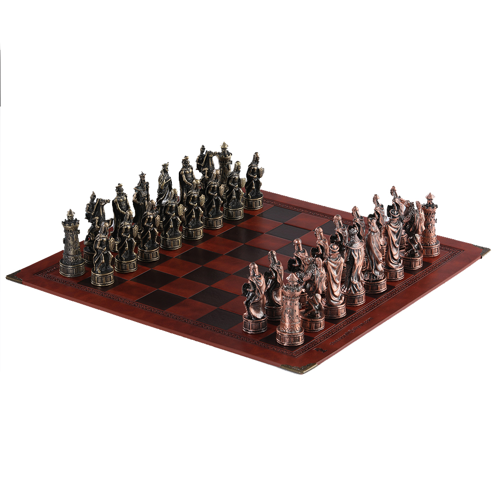 Yearbook Board Game Theme - Metal Theme Chess for Entertainment, Jogo