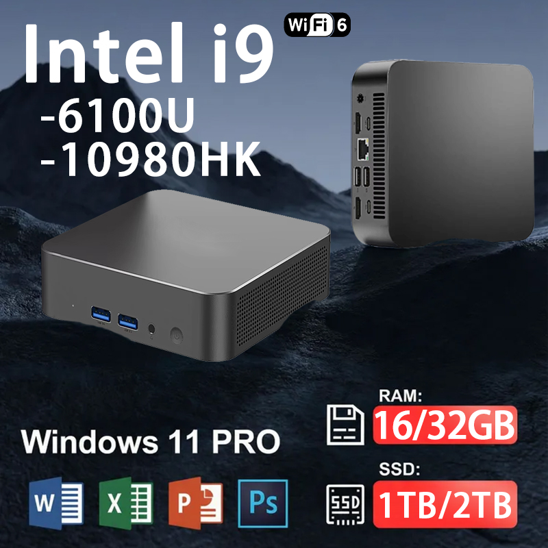 Board Game Pc - Mini PC Windows 11 Intel Core