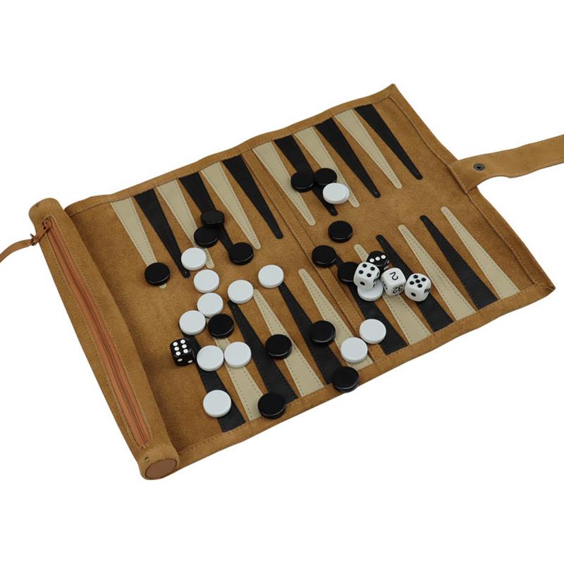 Board Game Zenith - Jogo portátil do gamão ajustado, estratégia