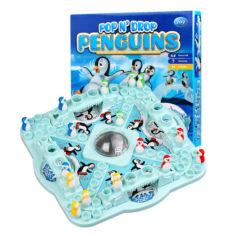 Board Game Harmonies - Jogo de festa pinguim xadrez jogo