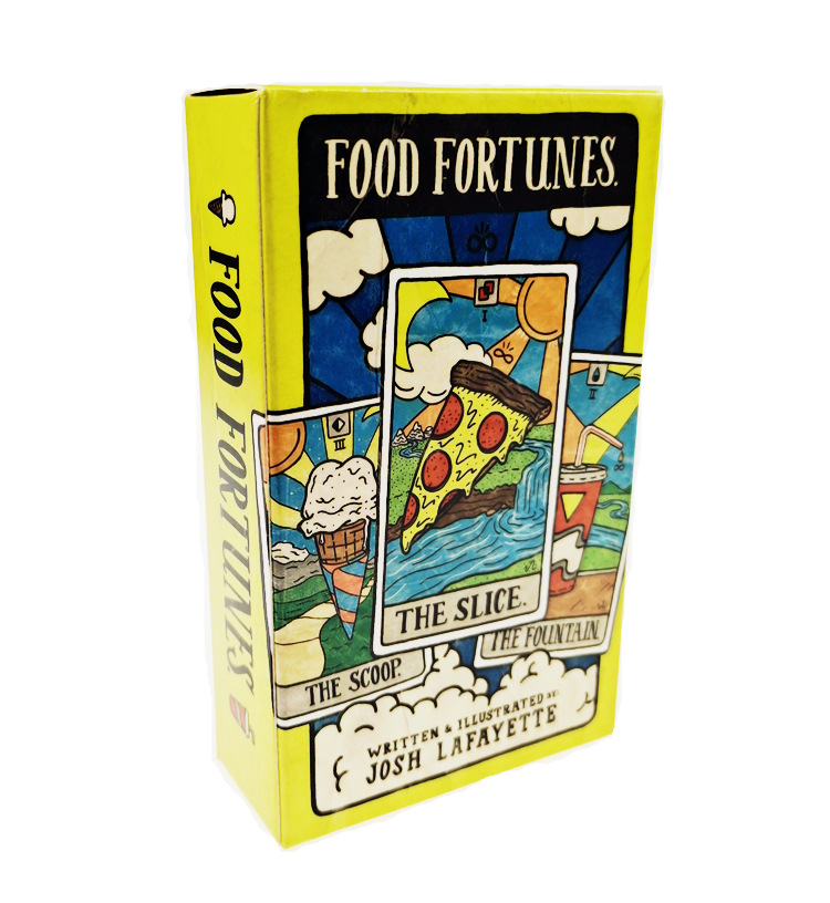 Board Game Research - Novo 78 cartas ilustradas de comida