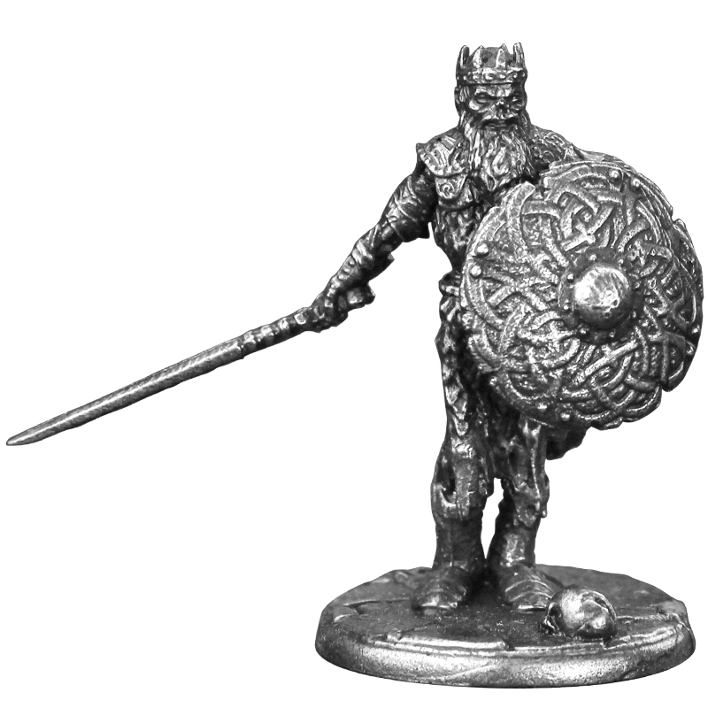 Board Game Vikings - Viking crânio guerreiro corpo metal antigo