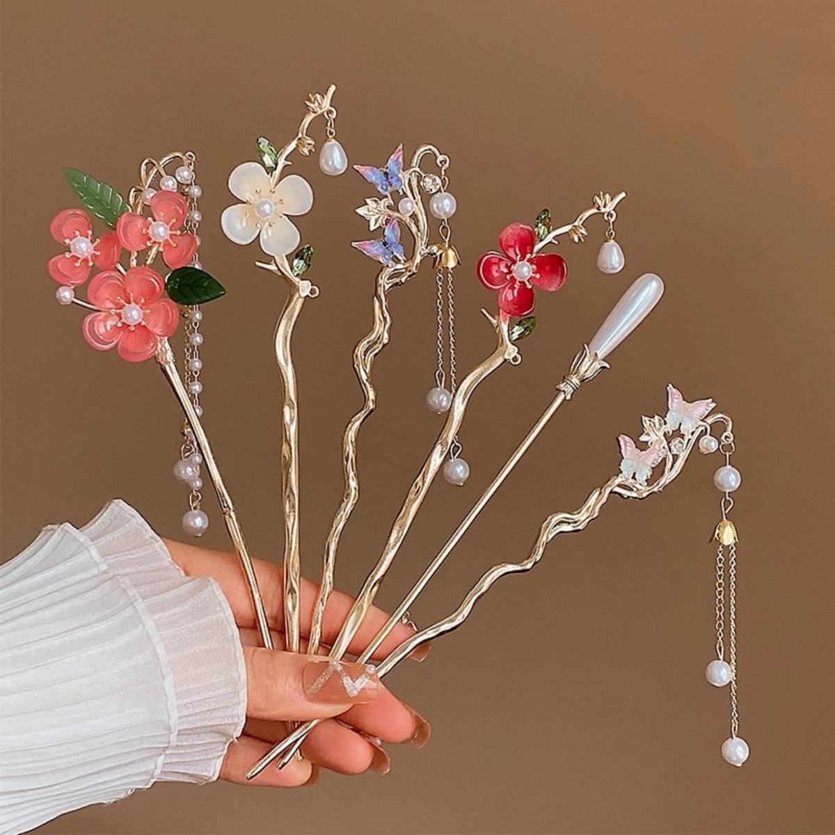 Board Game Go - 2025 nova flor hairpin para mulheres