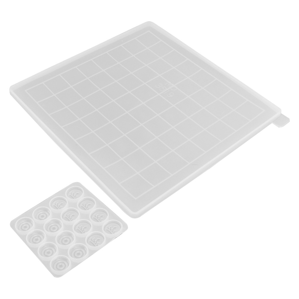 2 Peças Molde de Resina Transp - Board Game Go avaliação e preço