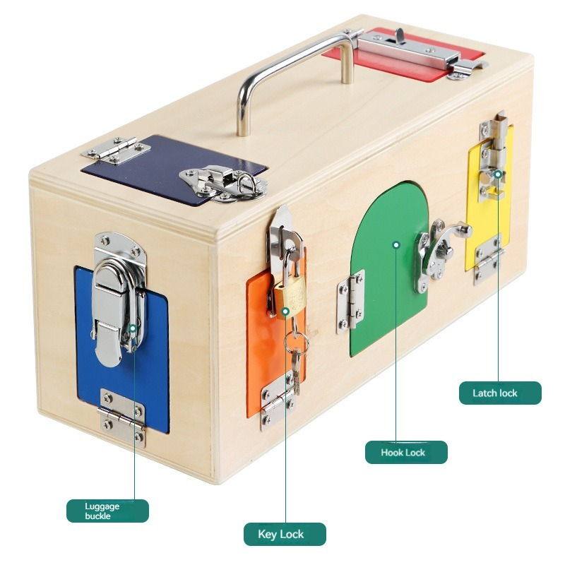 Montessori caixa de bloqueio b - Board Game Of Life avaliação e preço