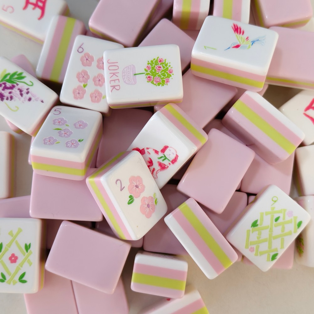 Conjunto de Mahjong Americano  - Board Game Mahjong avaliação e preço