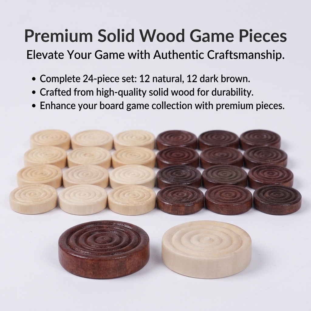 Conjunto de 24 Peças de Damas  - Board Game Zenith avaliação e preço