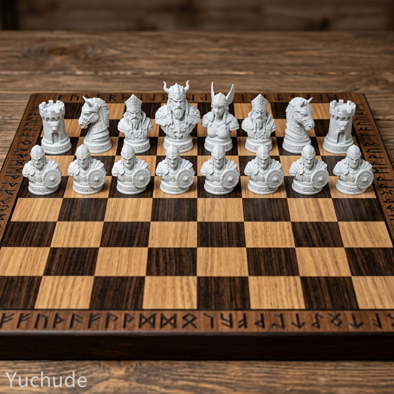 Peças de Xadrez Viking Impress - Board Game Vikings avaliação e preço