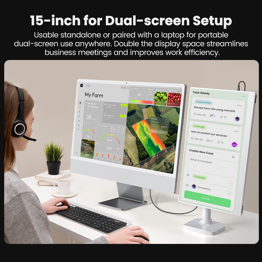Monitor portátil UPERFECT de 1 - Board Game Pc avaliação e preço