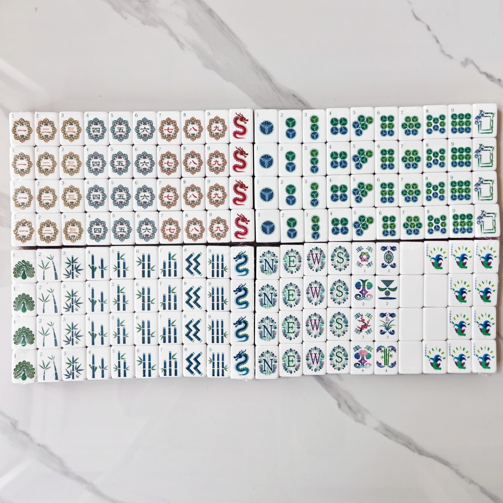 OMHJGO Conjunto de Mahjong Ame - Board Game Mahjong avaliação e preço