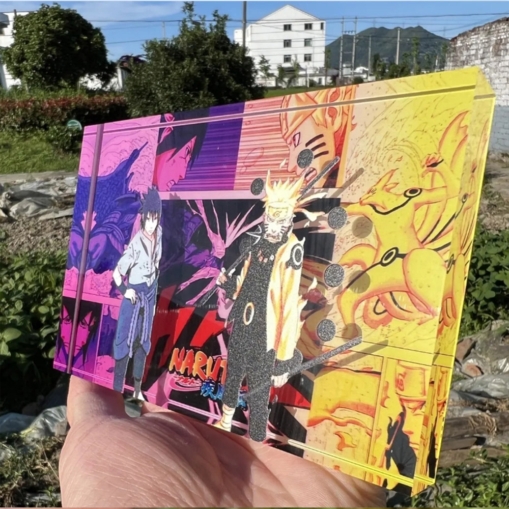 Naruto menino diy cartão colec - Board Game Naruto avaliação e preço