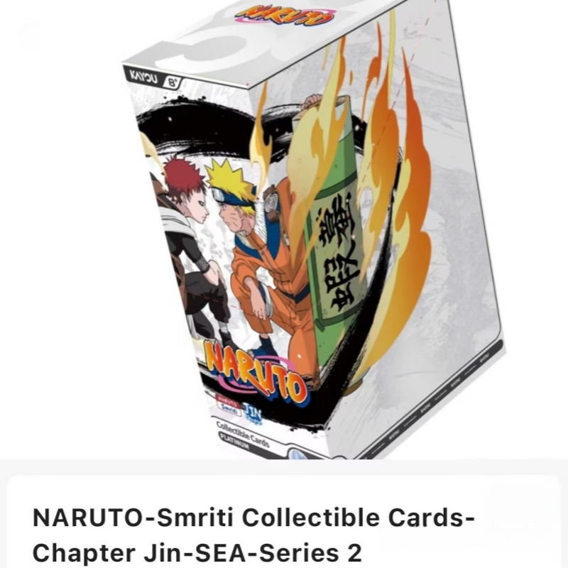 Cartão Colecionável KAYOU Orig - Board Game Naruto avaliação e preço