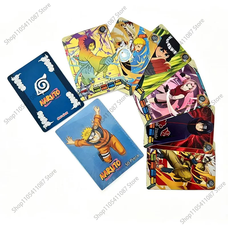 **50 Cartas Naruto em Inglês,  - Board Game Naruto avaliação e preço