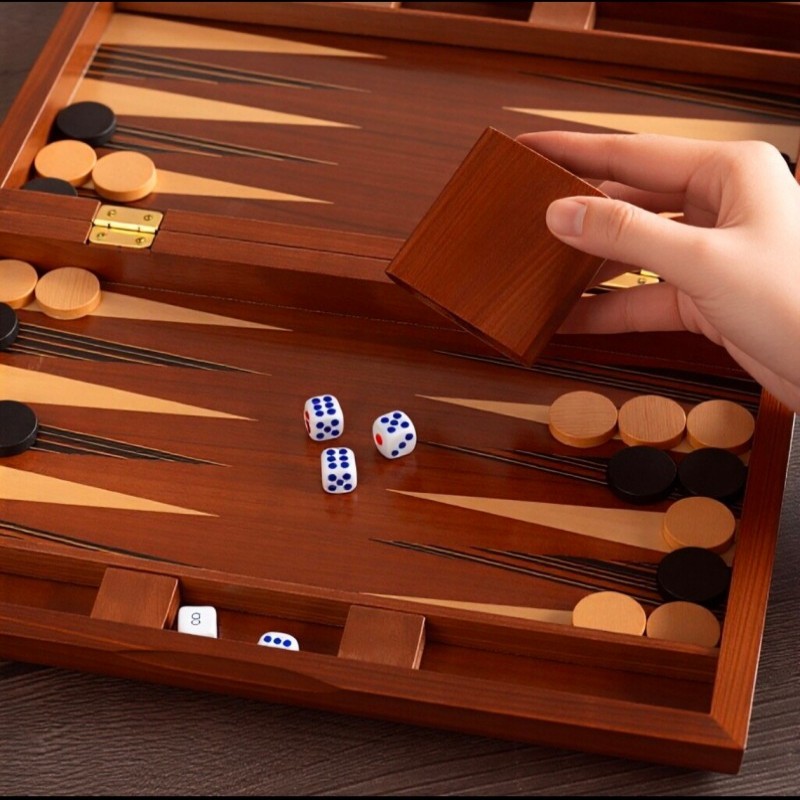 Jogo de Gamão em Madeira Sólid - Board Game Zenith avaliação e preço