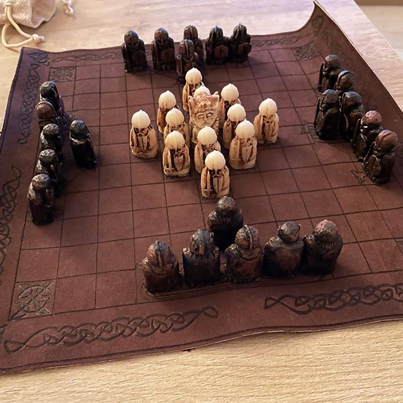 Tradicional jogo de xadrez vik - Board Game Vikings avaliação e preço