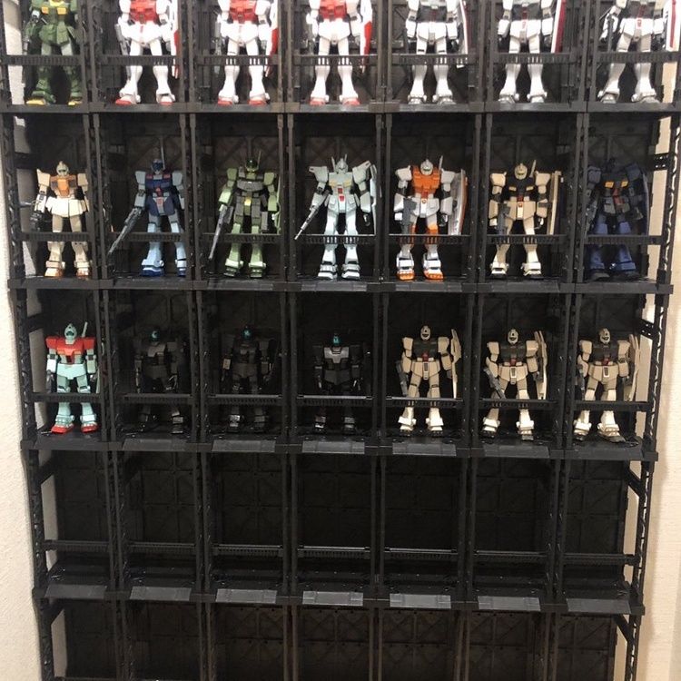 Em Estoque: Base de Exibição e - Bandai Model Gundam Rg avaliação e preço