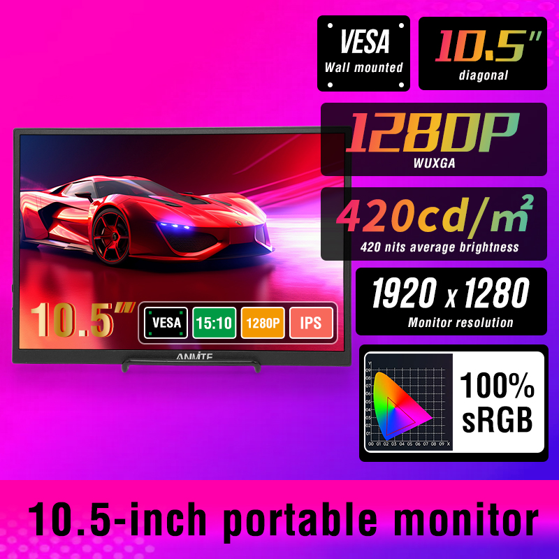 Anmite monitor portátil de 10. - Board Game Pc avaliação e preço