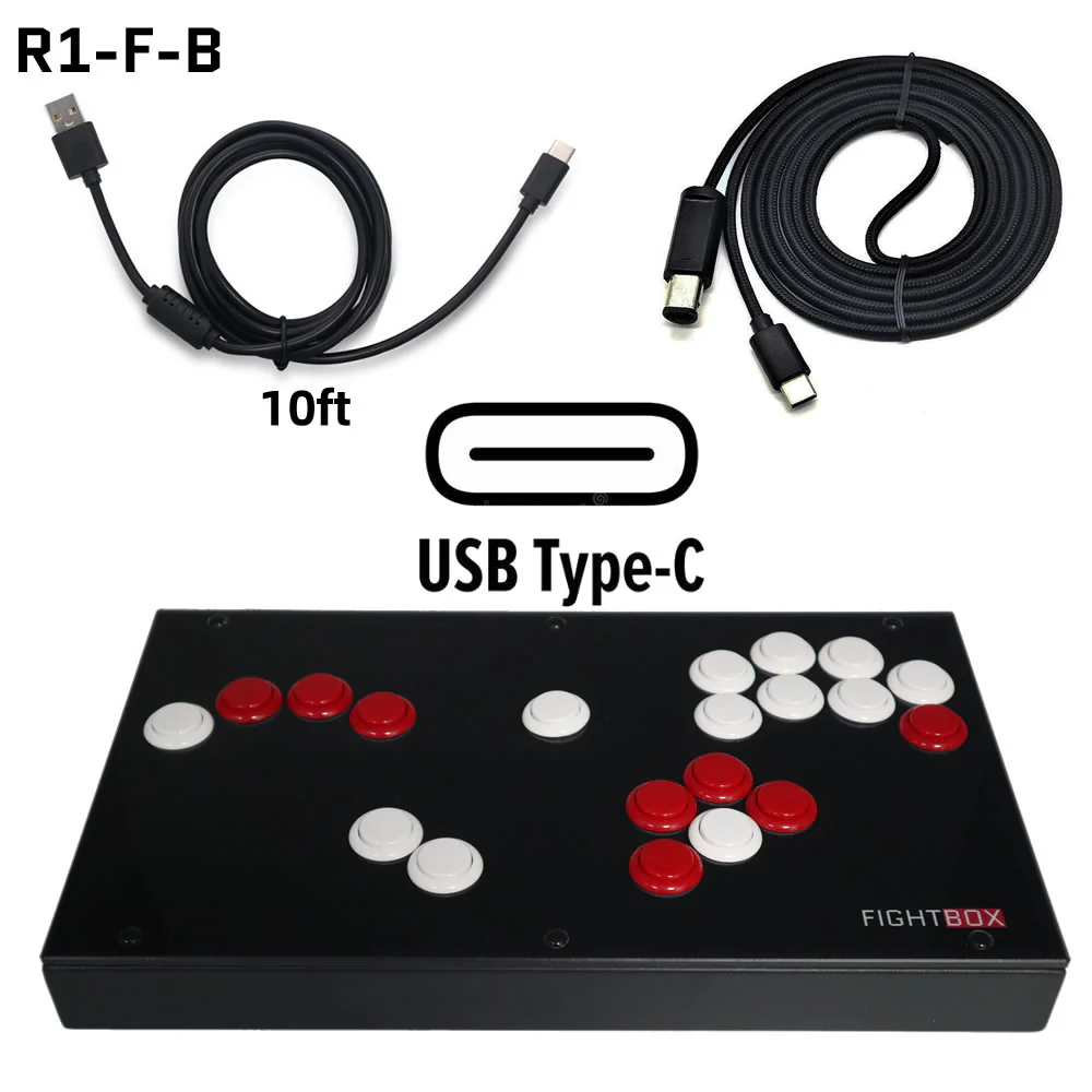 Controle Arcade FightBox R1-F  - Board Game Pc avaliação e preço