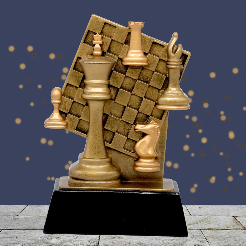 Troféu de resina criativo pers - Board Game Go avaliação e preço