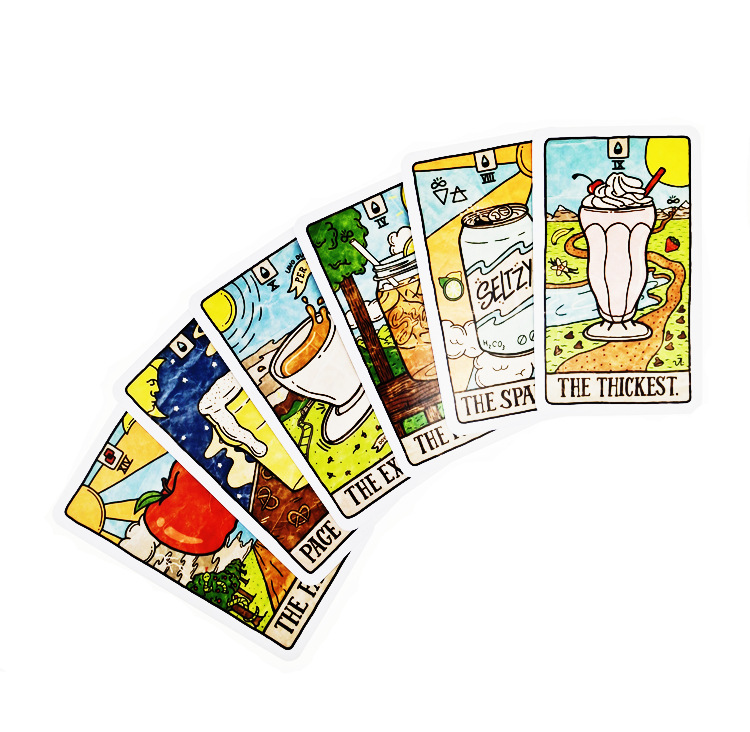 Novo 78 cartas ilustradas de c - Board Game Research avaliação e preço