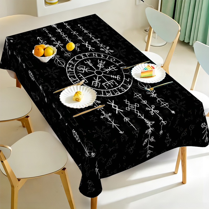 Toalha de mesa retangular com  - Board Game Vikings avaliação e preço