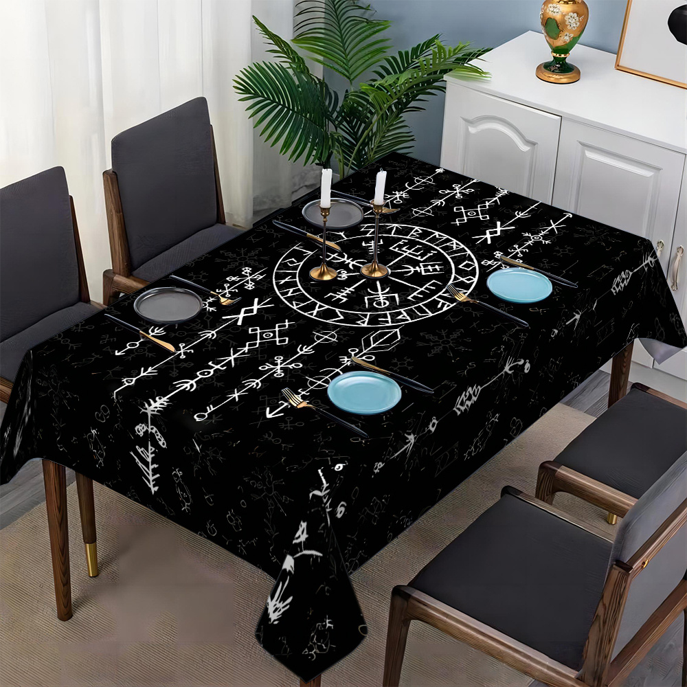 Toalha de mesa retangular com  - Board Game Vikings avaliação e preço