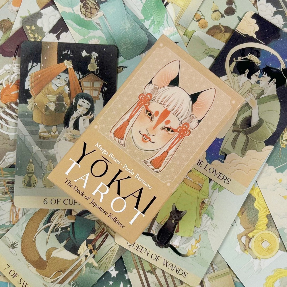 Baralho de tarô yokai, 78 peça - Board Game Research avaliação e preço