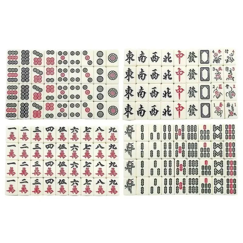 Conjunto de Jogo de Mahjong Ch - Board Game Mahjong avaliação e preço