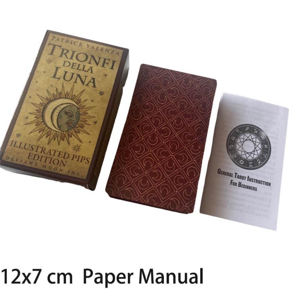 Trionfi Della Luna Tarot Ilust - Board Game Research avaliação e preço