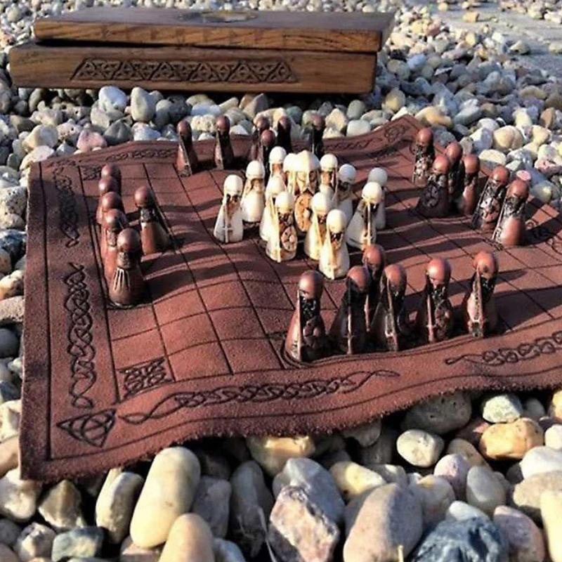 Taça de Xadrez Viking Assimétr - Board Game Vikings avaliação e preço