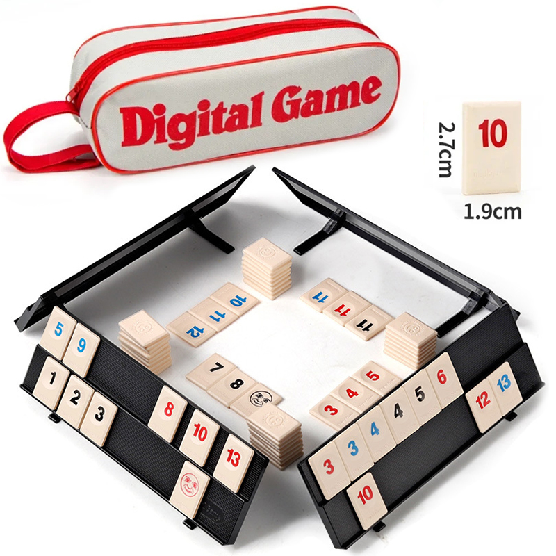 Jogo de cubo rummy com 4 racks - Board Game Master avaliação e preço