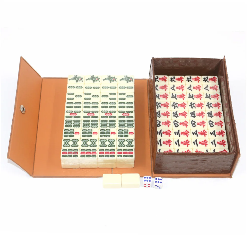 Jogo de Tabuleiro Estilo Chinê - Board Game Mahjong avaliação e preço