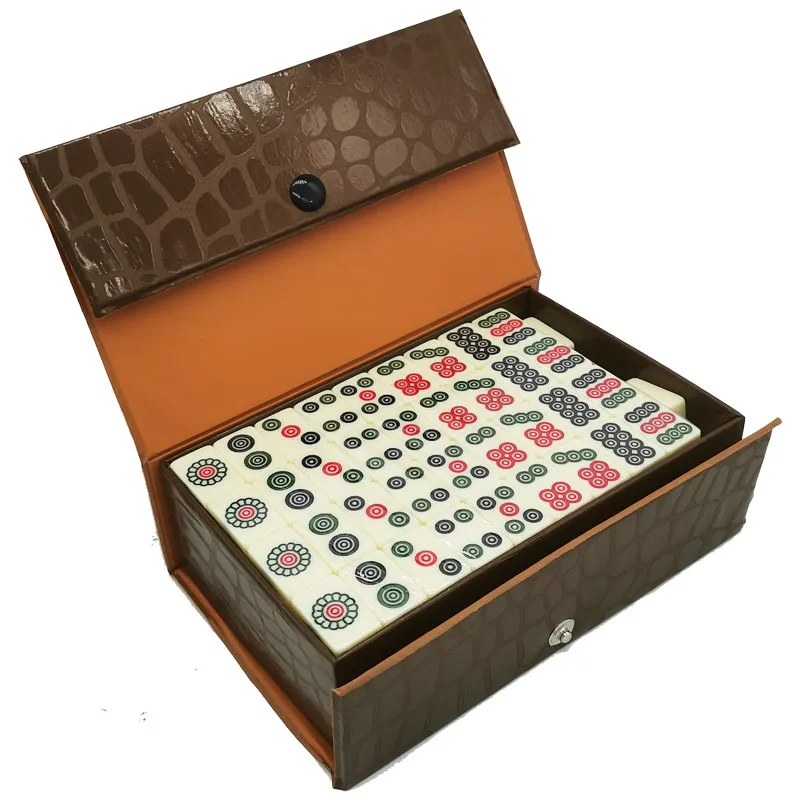 Jogo de Tabuleiro Estilo Chinê - Board Game Mahjong avaliação e preço