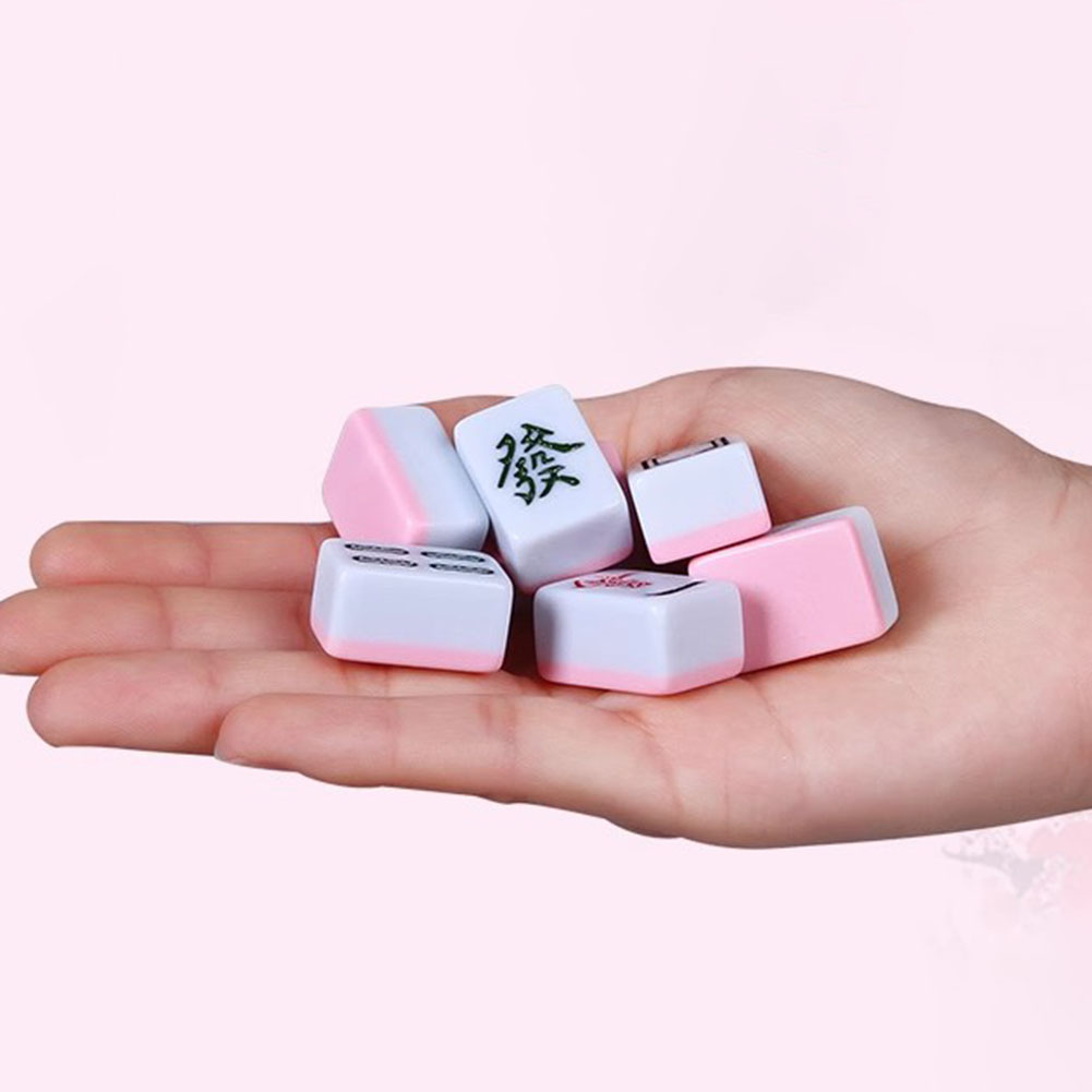 Mini mahjong chinês tradiciona - Board Game Mahjong avaliação e preço