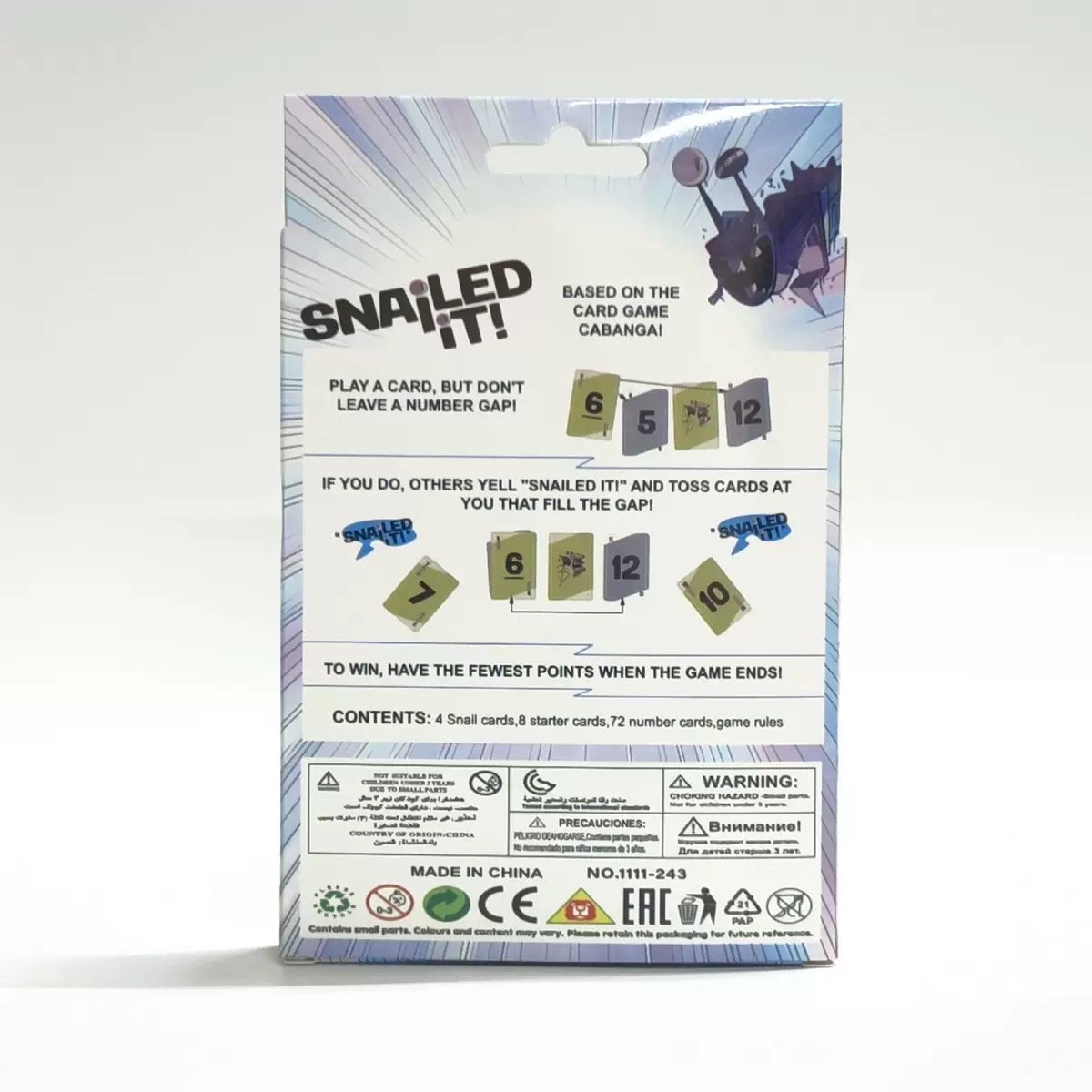 Cartas do jogo Snailed it, jog - Board Game Solo avaliação e preço